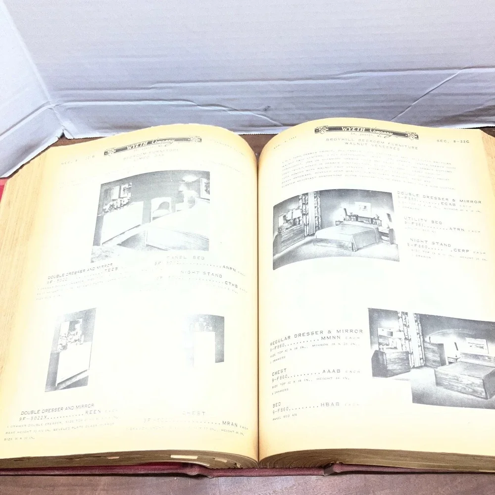 Wyeth Company General Catalog 1953 Industrial Hardware Tools Furniture 1602pg